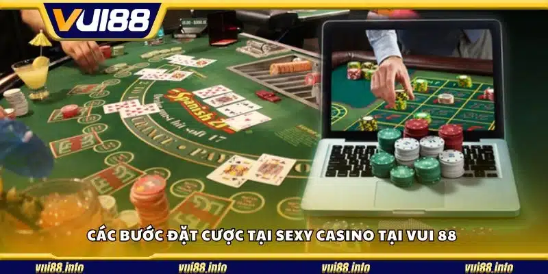 Các bước đặt cược tại Sexy Casino tại Vui 88